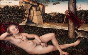 1537 - Lucas Cranach el Vell - nimfa a la font