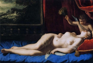 1630 - Artemisia_Gentileschi_-_Sleeping_Venus